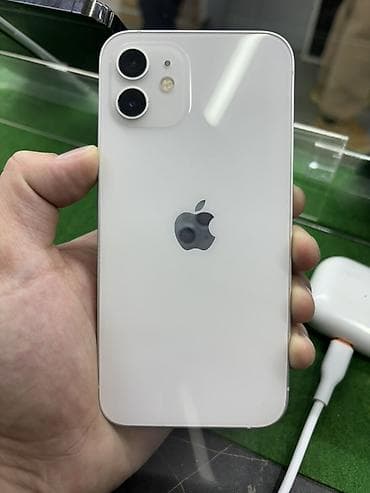 IPhone 12, Б/у, 128 ГБ, Белый, Кабель, 79 % at lalafo.kg IPhone 12, Б/у, 128 ГБ, Белый, Кабель, 79 %