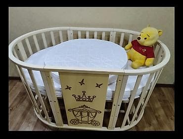 Бала үчүн комод: Балдар үчүн трансформер керебет, Колдонулган, Башка түрү, түсү - Саргыч боз lalafo.kg да — 2 Бала үчүн комод: Балдар үчүн трансформер керебет, Колдонулган, Башка түрү, түсү - Саргыч боз — 2