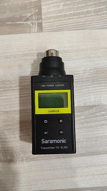 Передатчик Saramonic TX-XLR9. Каналы: 96 выбираемых каналов в 2 at lalafo.kg Передатчик Saramonic TX-XLR9. Каналы: 96 выбираемых каналов в 2