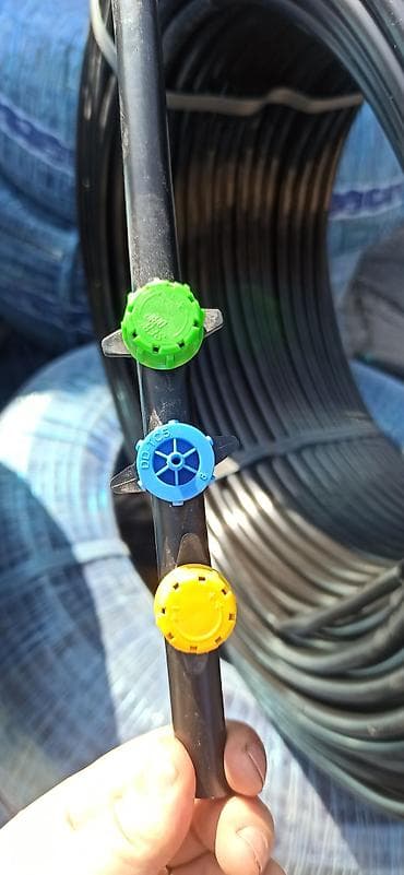 Капельная лента/трубка для полива с установленными капельницами at lalafo.kg Капельная лента/трубка для полива с установленными капельницами