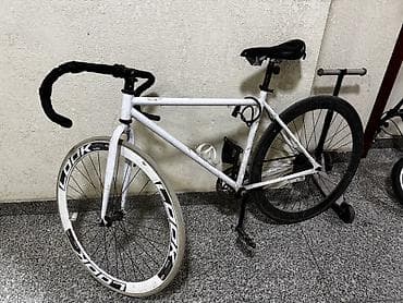 Шоссейный фикс/сингл-спид велосипед - Рама и вилка: стальная at lalafo.kg Шоссейный фикс/сингл-спид велосипед - Рама и вилка: стальная