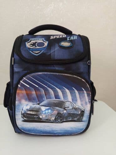 Практичный, качественный детский рюкзак синего цвета, с at lalafo.kg Практичный, качественный детский рюкзак синего цвета, с