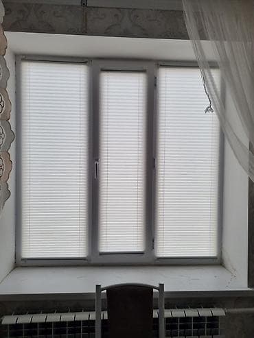 Тюлдар: Жалюзи-плиссе на пластиковые окна - Тип: жалюзи-плиссе с верхним и lalafo.kg да — 1 Тюлдар: Жалюзи-плиссе на пластиковые окна - Тип: жалюзи-плиссе с верхним и — 1
