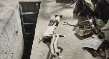 Глушитель BMW 1995 г., Б/у, Оригинал, Германия at lalafo.kg Глушитель BMW 1995 г., Б/у, Оригинал, Германия