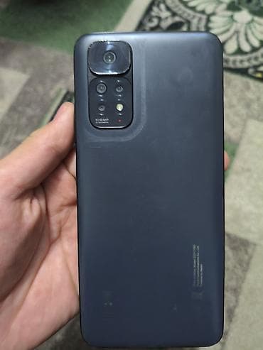 Redmi, Redmi Note 11S, Б/у, 128 ГБ, цвет - Серый, 2 SIM at lalafo.kg Redmi, Redmi Note 11S, Б/у, 128 ГБ, цвет - Серый, 2 SIM