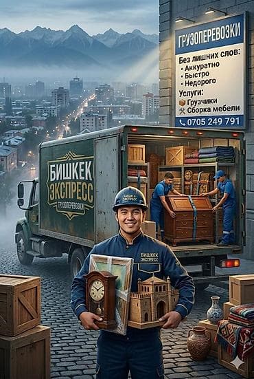 Грузоперевозки «Бишкек Экспресс»! Без лишних слов: - Аккуратно - at lalafo.kg Грузоперевозки «Бишкек Экспресс»! Без лишних слов: - Аккуратно -