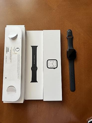 Продаю Apple watch 7 45mm, в хорошем состоянии есть царапины, полный at lalafo.kg Продаю Apple watch 7 45mm, в хорошем состоянии есть царапины, полный