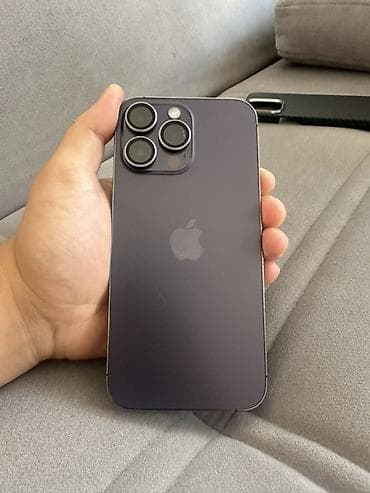 IPhone 14 Pro Max, Б/у, 256 ГБ, Deep Purple, Чехол, 82 % at lalafo.kg IPhone 14 Pro Max, Б/у, 256 ГБ, Deep Purple, Чехол, 82 %