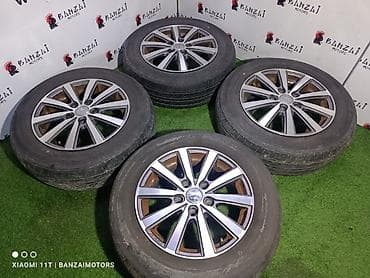 Колеса в сборе 195 / 65 / R 15, Лето, Б/у, Комплект, Легковые, Литые, отверстий - 5 at lalafo.kg Колеса в сборе 195 / 65 / R 15, Лето, Б/у, Комплект, Легковые, Литые, отверстий - 5