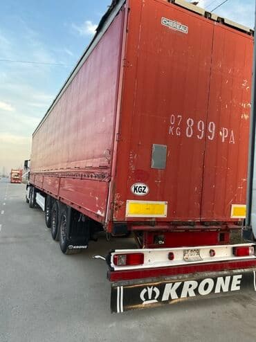 Прицеп, Krone, Тентованный, Новый at lalafo.kg Прицеп, Krone, Тентованный, Новый