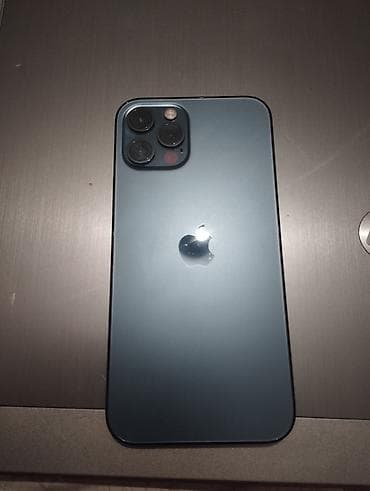 IPhone 12 Pro, Б/у, 256 ГБ, Pacific Blue at lalafo.kg IPhone 12 Pro, Б/у, 256 ГБ, Pacific Blue