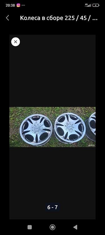 Литые Диски R 17 Audi, Комплект, отверстий - 5 at lalafo.kg Литые Диски R 17 Audi, Комплект, отверстий - 5