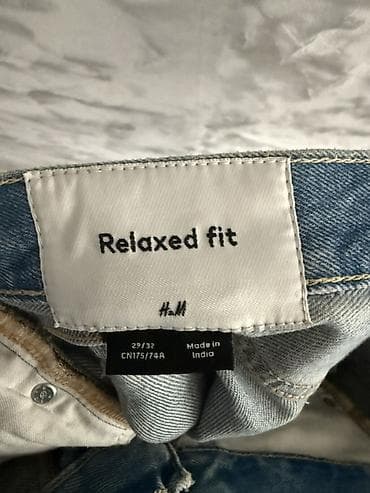 Мужские джинсы, H&M, Б/у, цвет - Голубой, Бесплатная доставка at lalafo.kg — 2 Мужские джинсы, H&M, Б/у, цвет - Голубой, Бесплатная доставка — 2