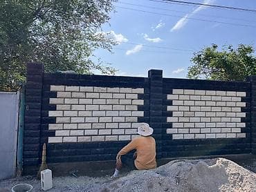 Кладка пескоблока Гарантия Больше 6 лет опыта at lalafo.kg Кладка пескоблока Гарантия Больше 6 лет опыта