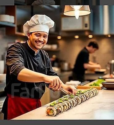 Срочно требуется сушист повар в Корейскую кухню, оклад договорная at lalafo.kg Срочно требуется сушист повар в Корейскую кухню, оклад договорная