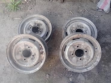 Железные Диски R 13 Комплект, отверстий - 4, Б/у at lalafo.kg Железные Диски R 13 Комплект, отверстий - 4, Б/у