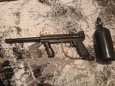 Пейнтбольный маркер BT Combat (BT-4) с комплектом Ассалом алейкум 10 at lalafo.kg Пейнтбольный маркер BT Combat (BT-4) с комплектом Ассалом алейкум 10