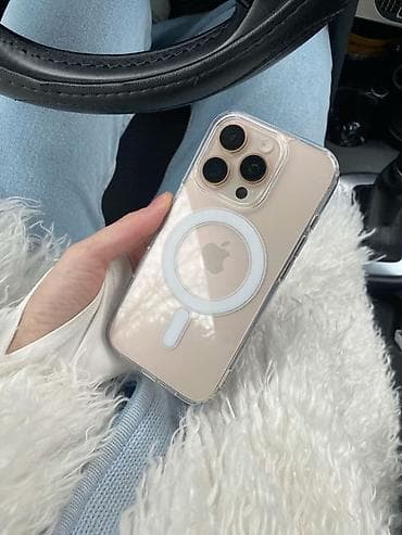 IPhone 16 Pro, Б/у, 256 ГБ, Золотой, Зарядное устройство, Чехол, 92 % at lalafo.kg IPhone 16 Pro, Б/у, 256 ГБ, Золотой, Зарядное устройство, Чехол, 92 %