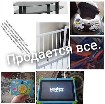 Детская кровать трансформер, цвет - Белый at lalafo.kg Детская кровать трансформер, цвет - Белый