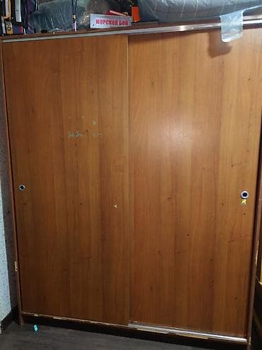 Шифоньер, шкаф для одежды, Б/у, Прямой, МДФ at lalafo.kg Шифоньер, шкаф для одежды, Б/у, Прямой, МДФ