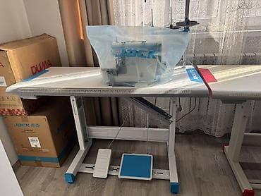 Промышленный оверлок JACK (серия с встроенным серводвигателем) на at lalafo.kg Промышленный оверлок JACK (серия с встроенным серводвигателем) на