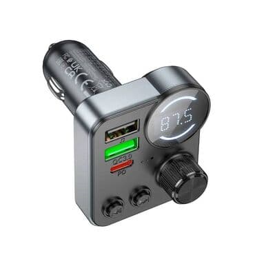 FM модуляторлор: FM-модулятор, трансмиттер HOCO E86 - это многофункциональное lalafo.kg да — 4 FM модуляторлор: FM-модулятор, трансмиттер HOCO E86 - это многофункциональное — 4