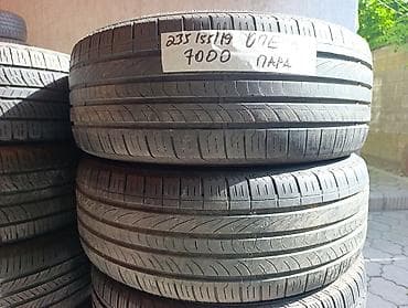 Шины 235 / 55 / R 19, Лето, Б/у, Пара, Легковые, Корея at lalafo.kg Шины 235 / 55 / R 19, Лето, Б/у, Пара, Легковые, Корея