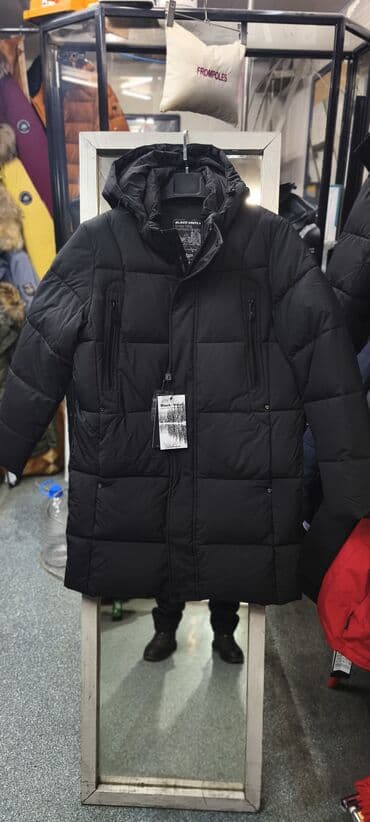 Мужской зимний пуховик Black Vinyl - Цвет: черный, матовый. - Длина lalafo.kg да Мужской зимний пуховик Black Vinyl - Цвет: черный, матовый. - Длина