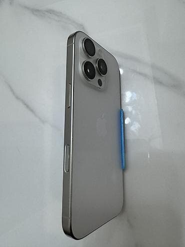 VIS: IPhone 16 Pro, 256 ГБ, White Titanium, 100 % lalafo.kg да — 3 VIS: IPhone 16 Pro, 256 ГБ, White Titanium, 100 % — 3