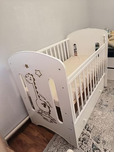 Бала үчүн комод: Детская кроватка качалка с маятниковым механизмом. есть Есть дефект lalafo.kg да — 3 Бала үчүн комод: Детская кроватка качалка с маятниковым механизмом. есть Есть дефект — 3