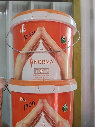 NORMA FRONTA — фасадная акриловая краска - Тип: водно-дисперсионная at lalafo.kg NORMA FRONTA — фасадная акриловая краска - Тип: водно-дисперсионная
