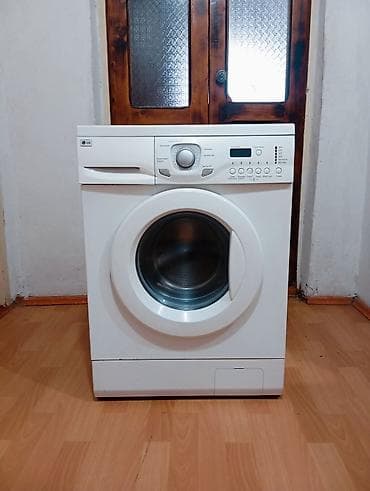 LG ! 5 кг загрузка. Самая надёжная машина! Работает хорошо))! стирает at lalafo.kg LG ! 5 кг загрузка. Самая надёжная машина! Работает хорошо))! стирает