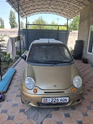 Daewoo Matiz: 2007 г., 0.8 л, Автомат, Бензин, Хетчбек lalafo.kg да Daewoo Matiz: 2007 г., 0.8 л, Автомат, Бензин, Хетчбек