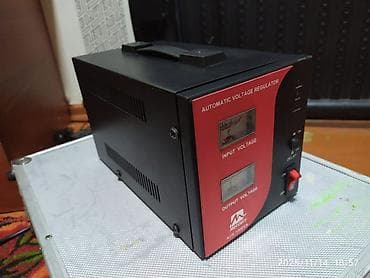 Стабилизатор Mercury Stabilizer 1000VA Автоматически повышает низкое at lalafo.kg Стабилизатор Mercury Stabilizer 1000VA Автоматически повышает низкое