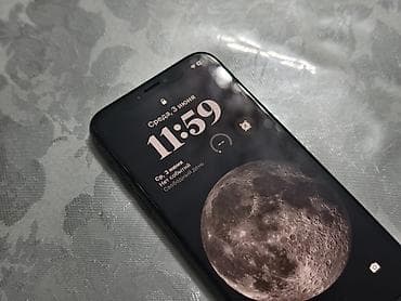 IPhone X, Б/у, 64 ГБ, Jet Black, 100 % at lalafo.kg IPhone X, Б/у, 64 ГБ, Jet Black, 100 %
