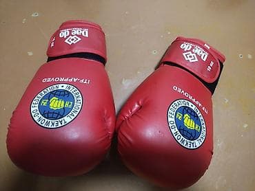 Боксерские перчатки Daedo ITF 10 oz - Материал верха: синтетическая at lalafo.kg Боксерские перчатки Daedo ITF 10 oz - Материал верха: синтетическая