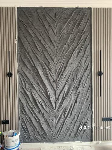 Авторская декоративная штукатурка с барельефной фактурой at lalafo.kg Авторская декоративная штукатурка с барельефной фактурой