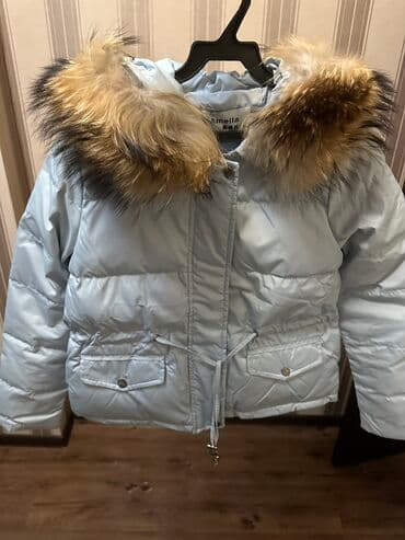Продаю шикарную куртку,мех натуральный,качество Lux,в нежно голубом at lalafo.kg Продаю шикарную куртку,мех натуральный,качество Lux,в нежно голубом