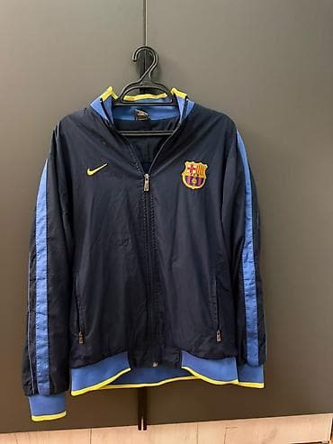 Мужская куртка, XL, Nike, Б/у, цвет - Синий at lalafo.kg Мужская куртка, XL, Nike, Б/у, цвет - Синий