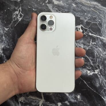 IPhone 12 Pro Max, Б/у, 128 ГБ, Белый, Защитное стекло, Чехол, 93 % at lalafo.kg IPhone 12 Pro Max, Б/у, 128 ГБ, Белый, Защитное стекло, Чехол, 93 %
