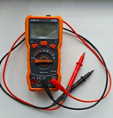 Мультиметр полностью исправен, работает от 3-х батареек ААА at lalafo.kg Мультиметр полностью исправен, работает от 3-х батареек ААА