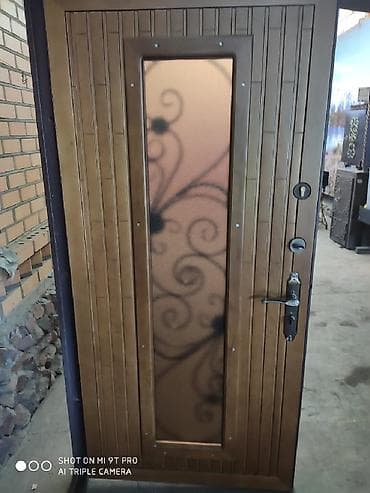 Металл сейф эшиктери: Изготовим и установим любую металлоконструкции навесы решетки lalafo.kg да — 1 Металл сейф эшиктери: Изготовим и установим любую металлоконструкции навесы решетки — 1