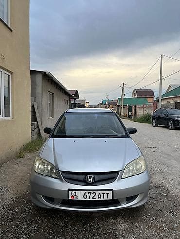 Honda Civic: 2004 г., 1.6 л, Вариатор, Бензин, Седан at lalafo.kg Honda Civic: 2004 г., 1.6 л, Вариатор, Бензин, Седан