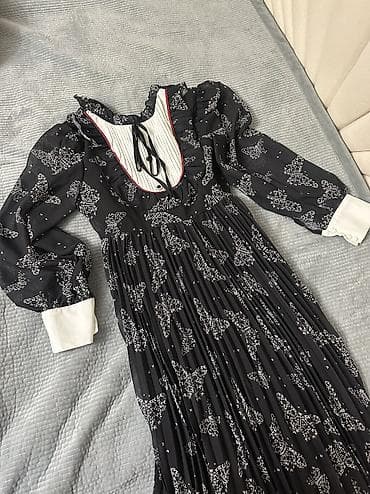 Повседневное платье, Осень-весна, Длинная модель, Стандарт at lalafo.kg Повседневное платье, Осень-весна, Длинная модель, Стандарт