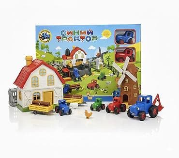 Игровой набор «Синий трактор. Ферма» - Тематика: ферма с персонажами at lalafo.kg Игровой набор «Синий трактор. Ферма» - Тематика: ферма с персонажами