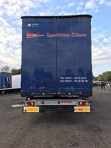 Прицеп, Kogel, Шторный, Б/у at lalafo.kg Прицеп, Kogel, Шторный, Б/у