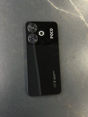 Poco M6, Б/у, 256 ГБ, цвет - Черный, 2 SIM at lalafo.kg Poco M6, Б/у, 256 ГБ, цвет - Черный, 2 SIM