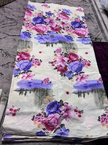 Портьерная ткань с крупными принтами - Тип: портьера/штора, рулонная at lalafo.kg Портьерная ткань с крупными принтами - Тип: портьера/штора, рулонная