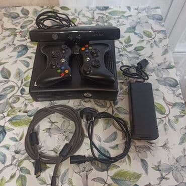 Игровая приставка Microsoft Xbox 360 с комплектом Kinect. Была at lalafo.kg Игровая приставка Microsoft Xbox 360 с комплектом Kinect. Была