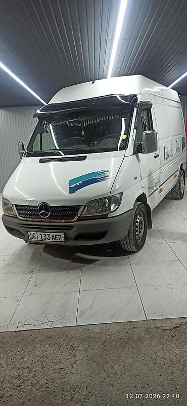 Mercedes-Benz Спринтер: 2006 г., 2.7 л, Автомат, Дизель, Фургон at lalafo.kg Mercedes-Benz Спринтер: 2006 г., 2.7 л, Автомат, Дизель, Фургон